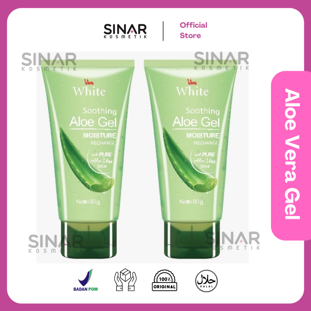Viva White Soothing Aloe Vera Gel moisture / AloeVera Gel Viva