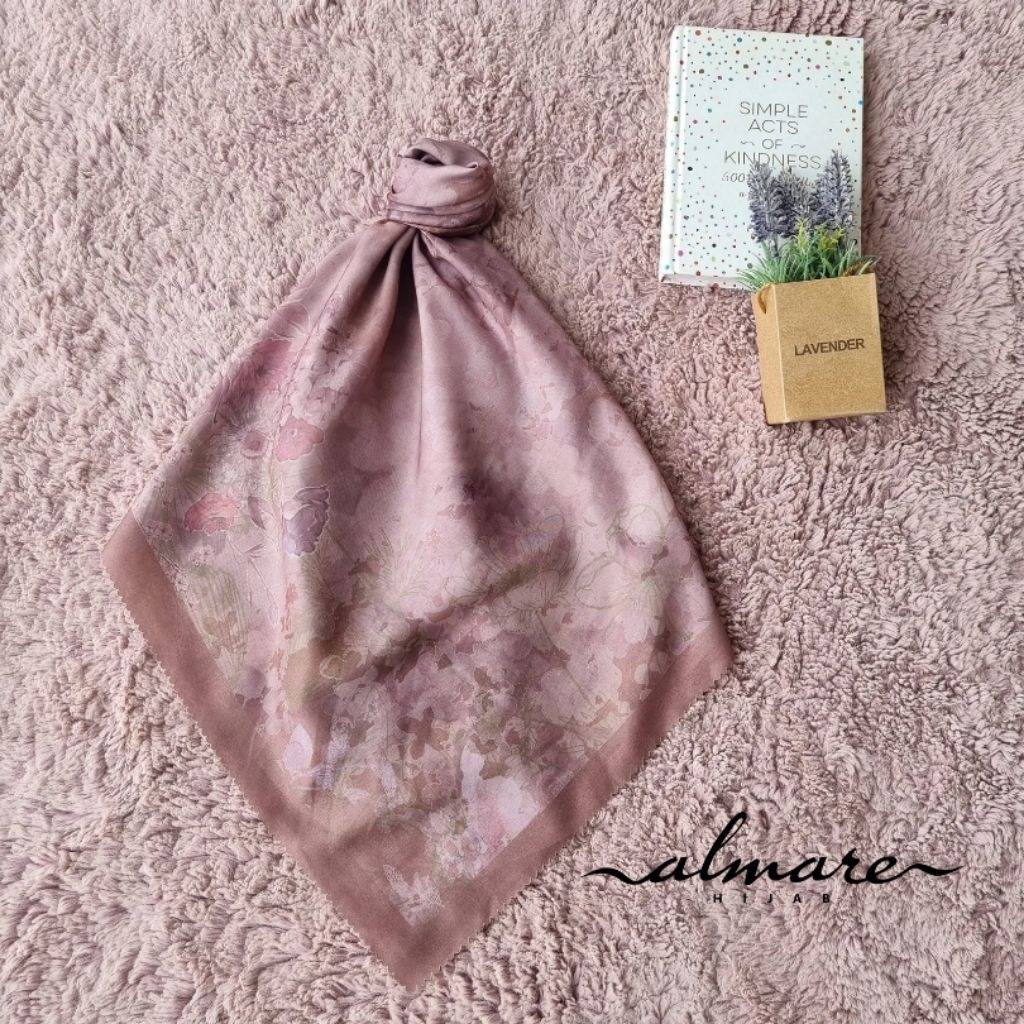 Jilbab Motif Bunga
