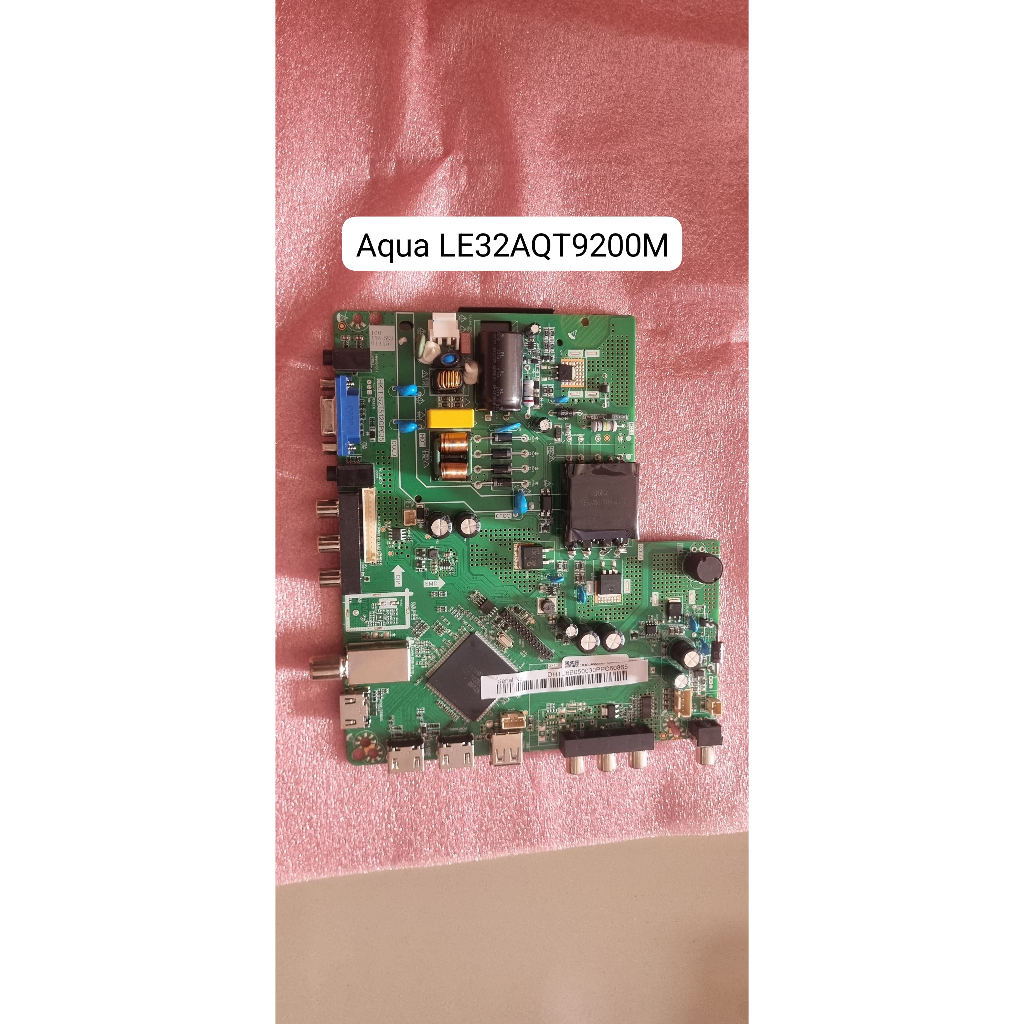 MB - MAINBOARD - MOTHERBOARD - MESIN TV - TV LED AQUA LE32AQT9200M BARU