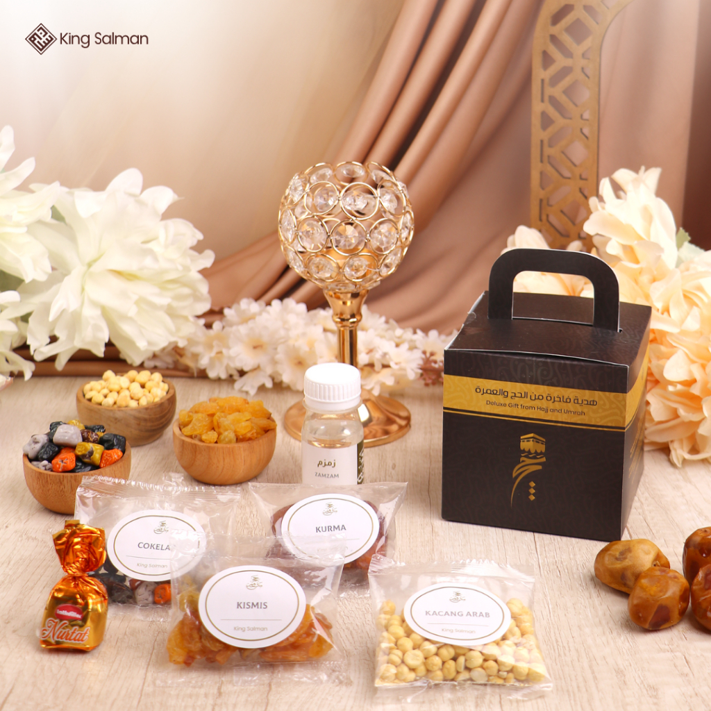 

King Salman - Oleh-Oleh Haji & Umroh SHAFA Black - Gable Box