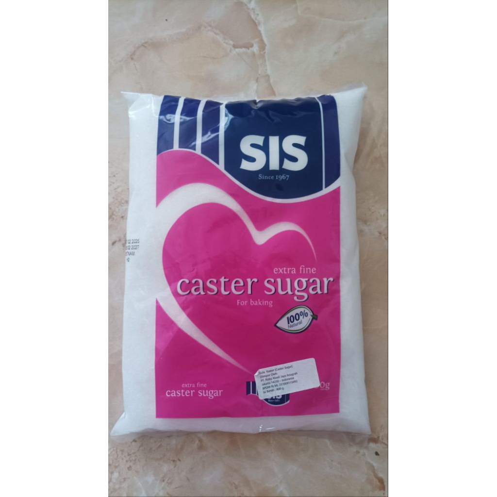 

SIS Caster Sugar 800gr | Gula