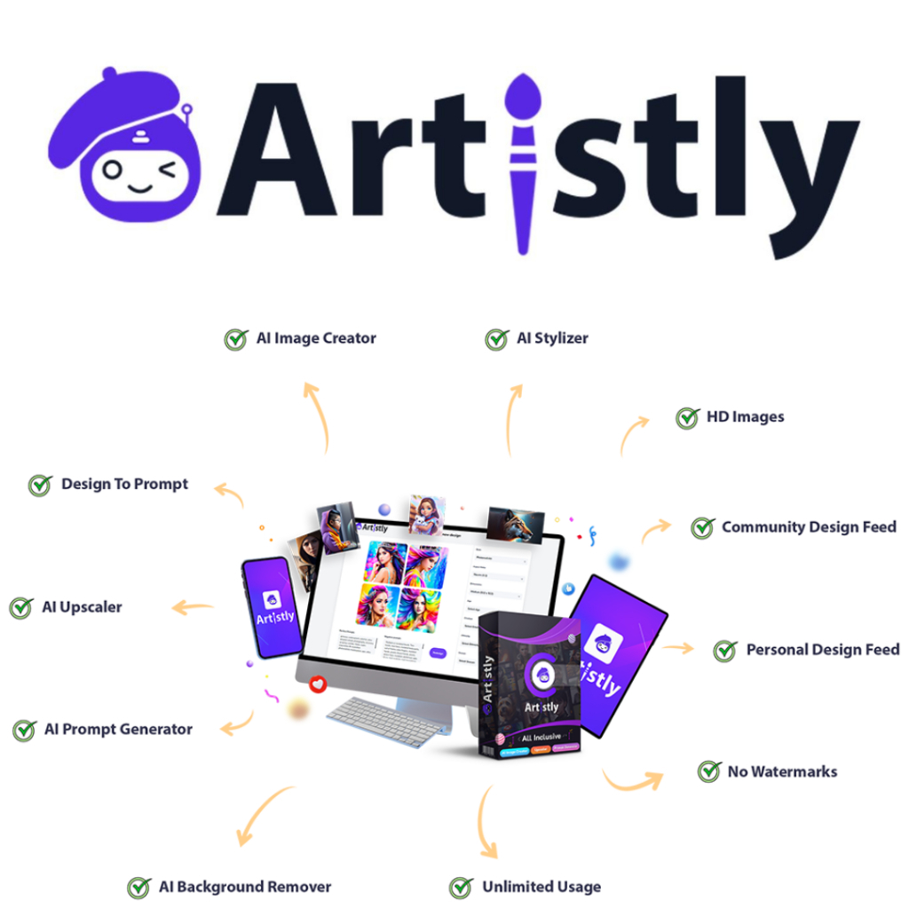 akun artistly ai sharing premium termurah dishopee