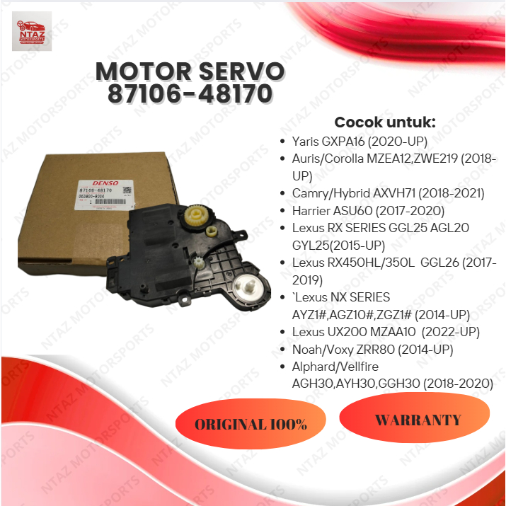 Toyota Motor Servo | 87106-48170 | Original |