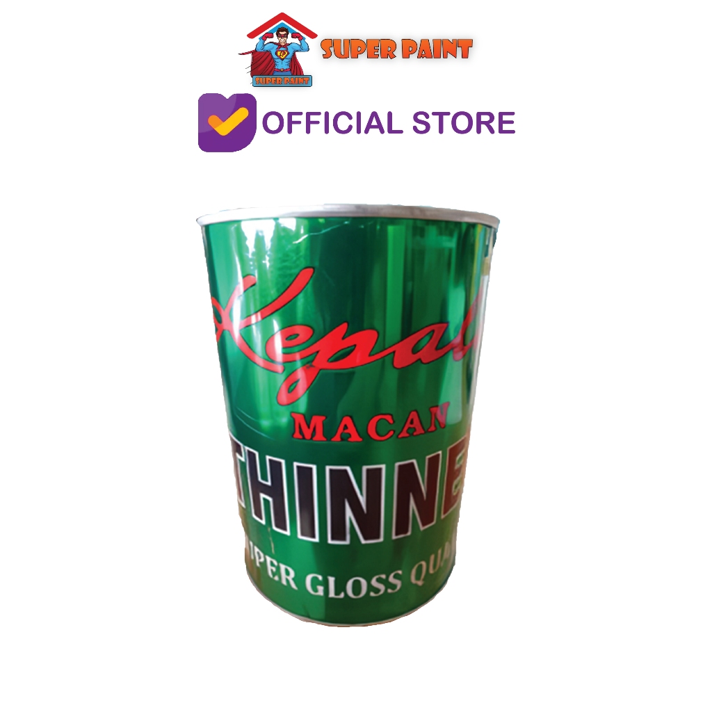 THINNER HG / TINER HG / PENGENCER CAT BESI CAT KAYU 1 LITER KALENG