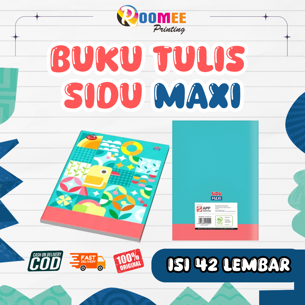 

BUKU TULIS SIDU MAXI CAMPUS ISI 42 LEMBAR / BUKU SEKOLAH / BUKU PELAJAR / BUKU CATATAN SISWA / BUKU HARIAN / BUKU CATATAN