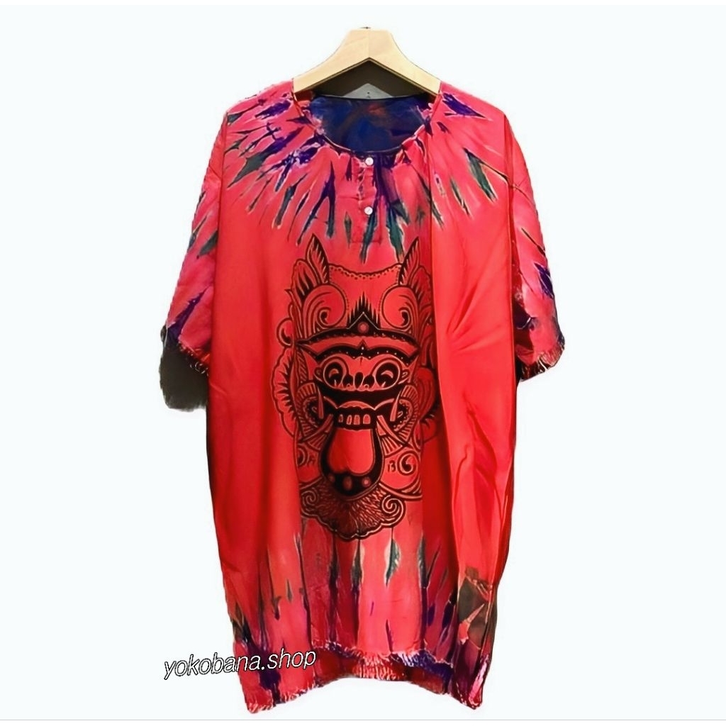 Baju Barong Pria dan Wanita / Baju Bali  DewasaPria dan Wanita / Baju Bali / Baju Pantai / Kaos Dist