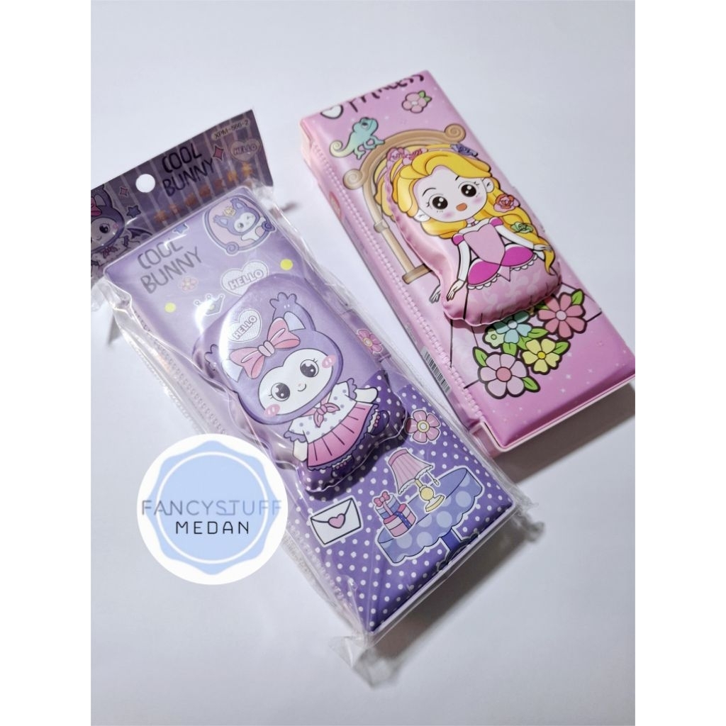 

Fancystuff - kotak pensil karakter impor 3D timbul