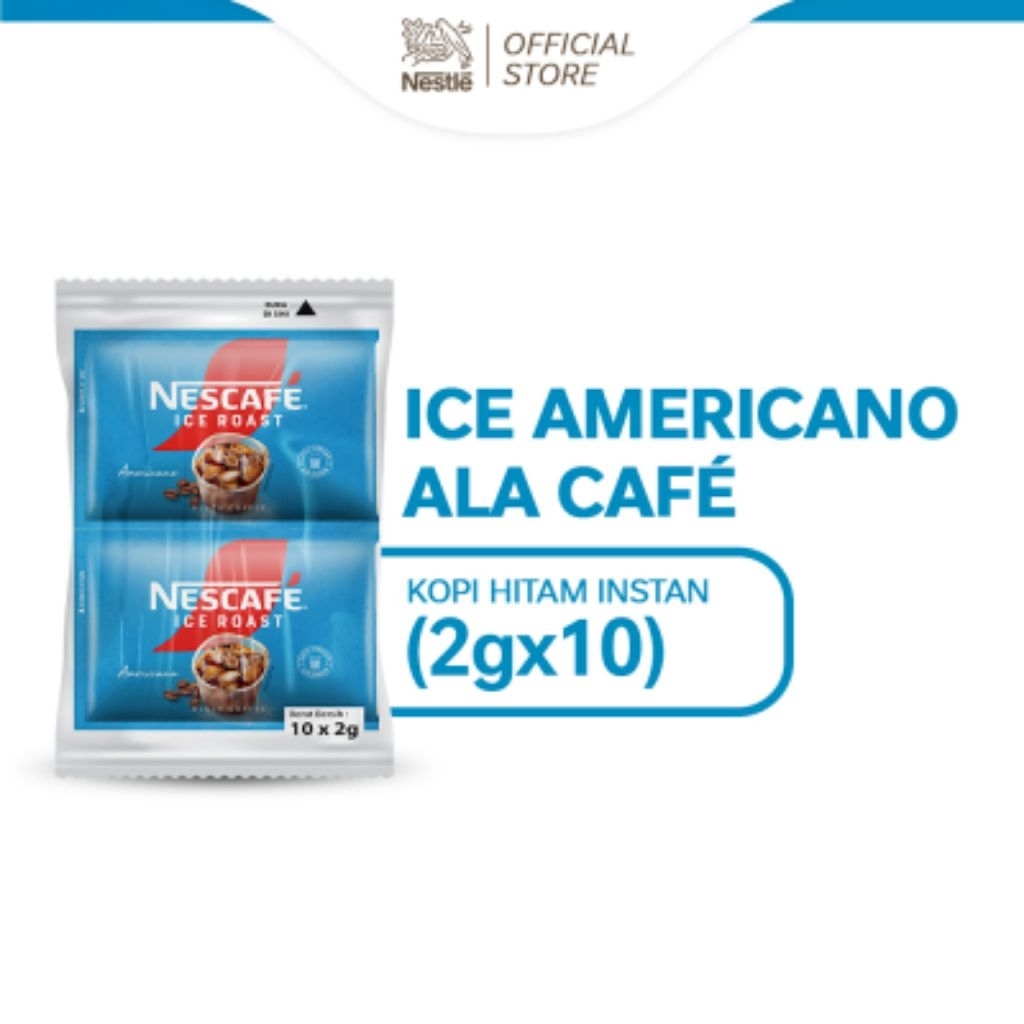 

nescafe ice roast 2 g x10 sachet kopi diet