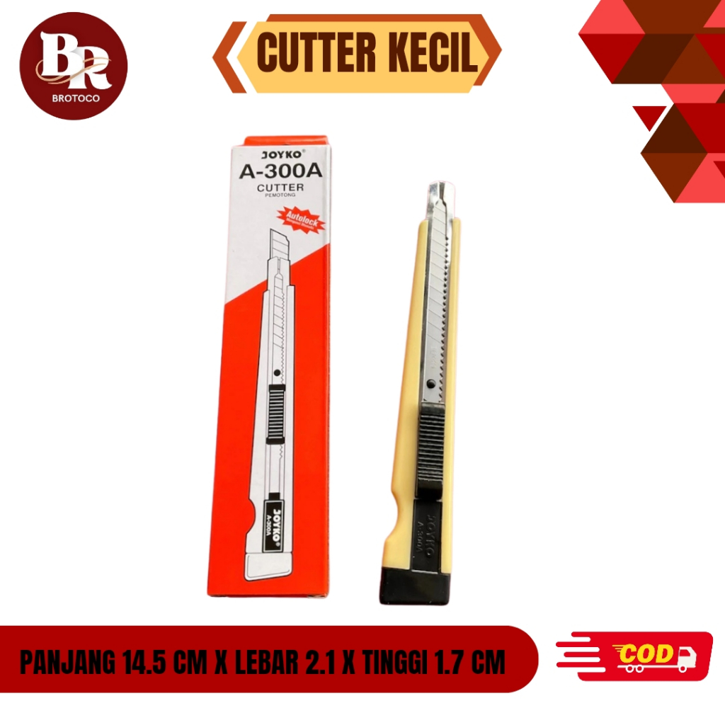 

[BROTOCO] Cutter Kecil / Pemotong Joyko A-300A