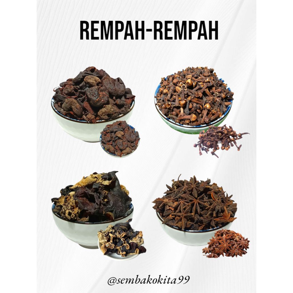 

Rempah-Rempah Pekak Bunga Lawang Cengkeh 100gr Premium