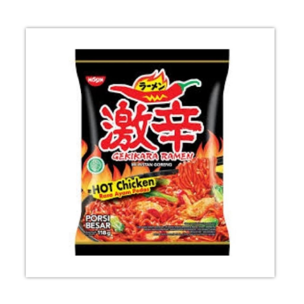 

Gekikara Ramen Mi Instan Goreng Ayam Pedas 118 gr