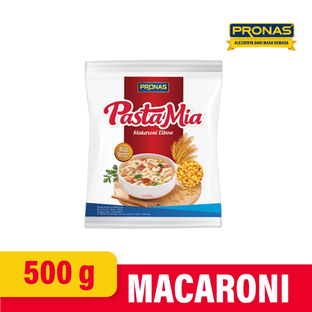 

Pronas Pastamia Macaroni Elbow 500 gr