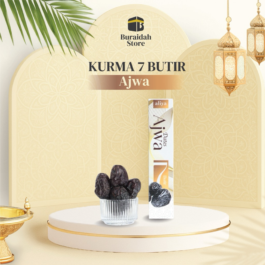

Kurma Ajwa 7 Butir Korma Nabi Kemasan Mini Pack Premium Oleh Oleh Haji Dan Umroh Isian Hampers Idul Fitri