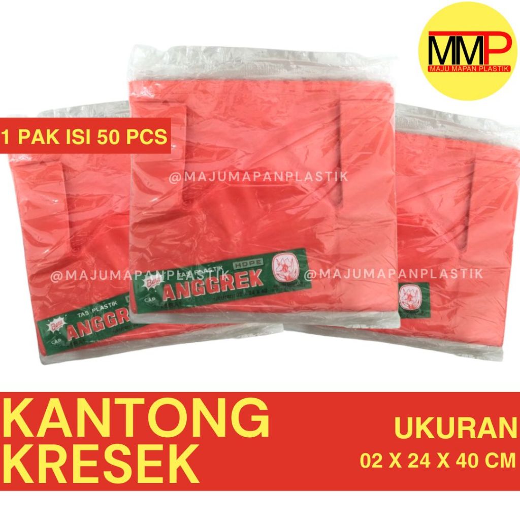 Kantong Kresek Anggrek 24x40 tebal 02 / HD ANGGREK tanggung / Kantong Kresek Kelud Uk 24x40x03