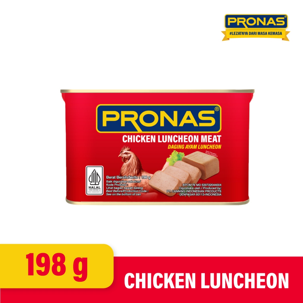 

PRONAS Luncheon Ayam 198 gr
