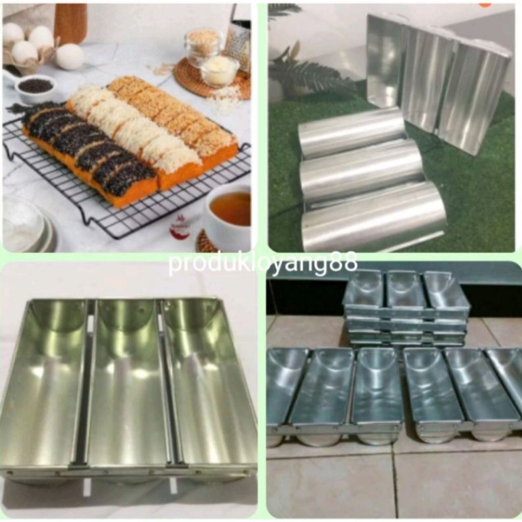 loyang 3rasa /loyang sekat 3 rasa diameter 22x7x5