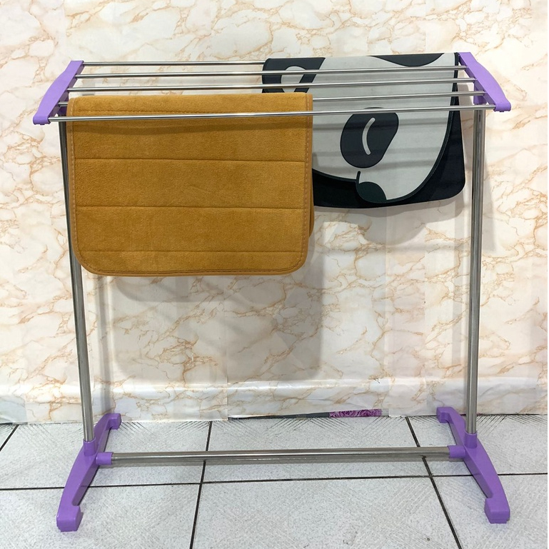 SHENAR JEMURAN HANDUK BERDIRI /  SUNNY JEMURAN HANDUK PAKAIAN STAINLESS STELL MULTIFUNGSI KUAT KOKOH