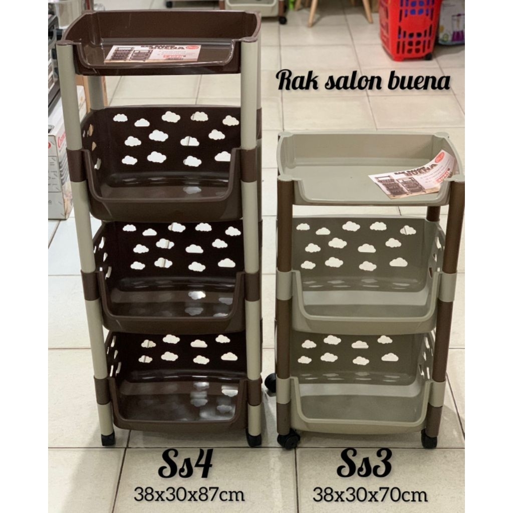SOSO - RAK SALON BUENA SS-2800 | RAK SALON SUSUN 3 | RAK SALON SUSUN 4