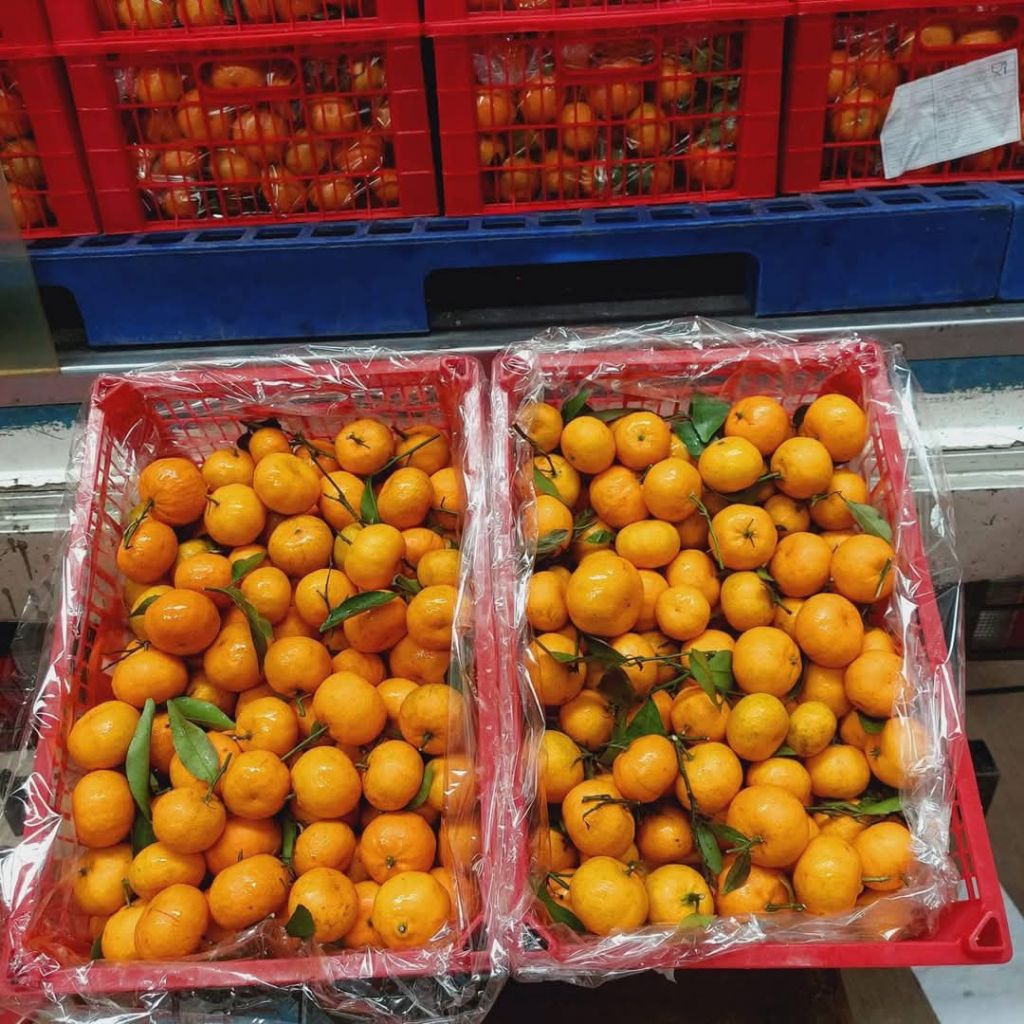 

JERUK SANTANG DAUN 1 KERANJANG 6kg