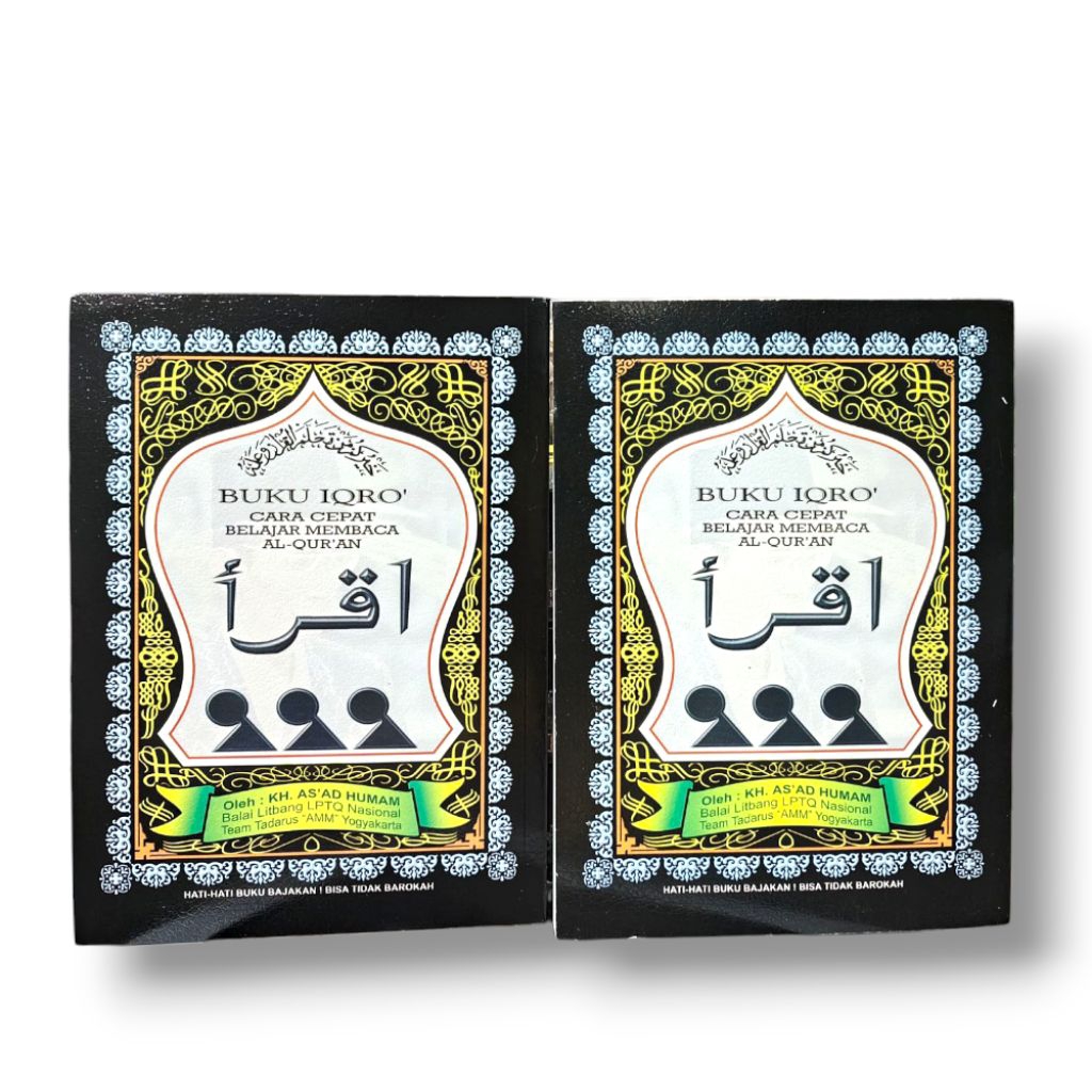 Iqro Besar Iqra Anak Original Iqro Kertas CD