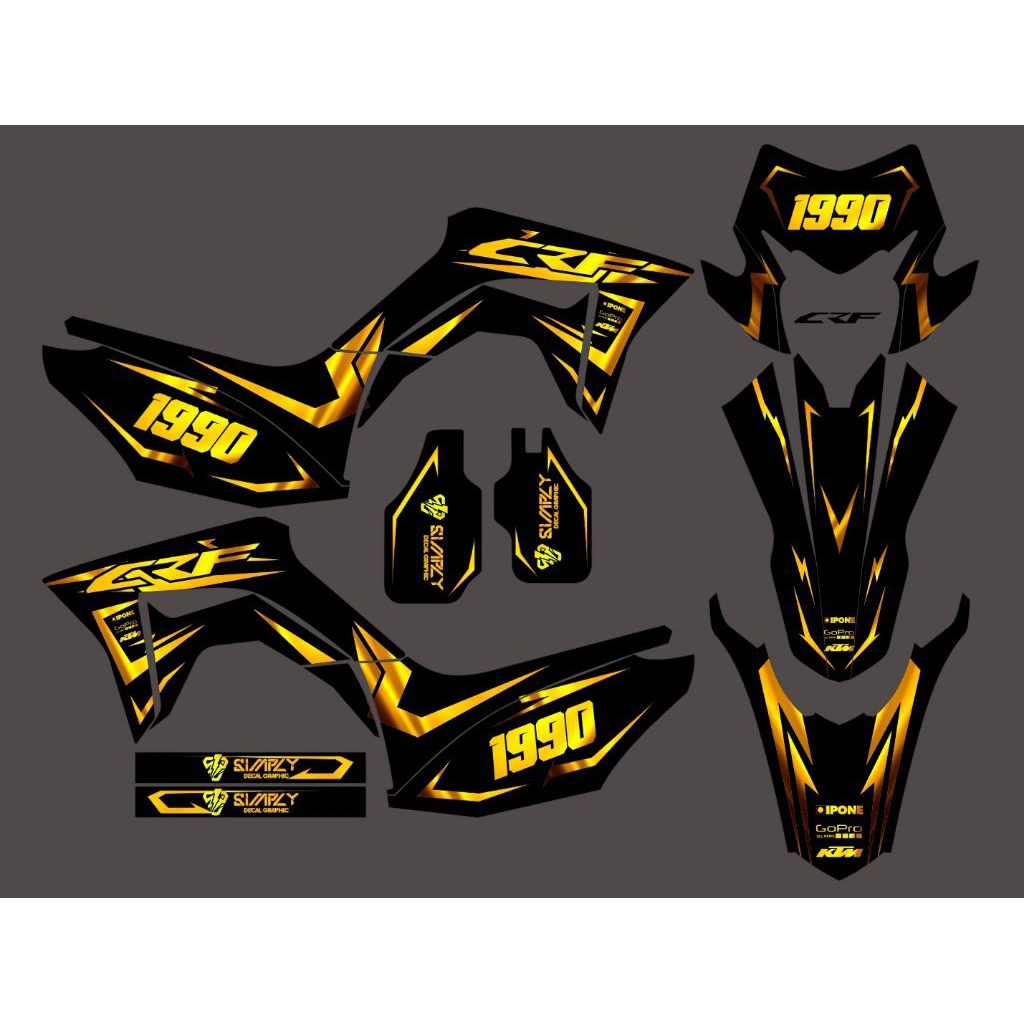 DECAL CRF TERBARU 2025