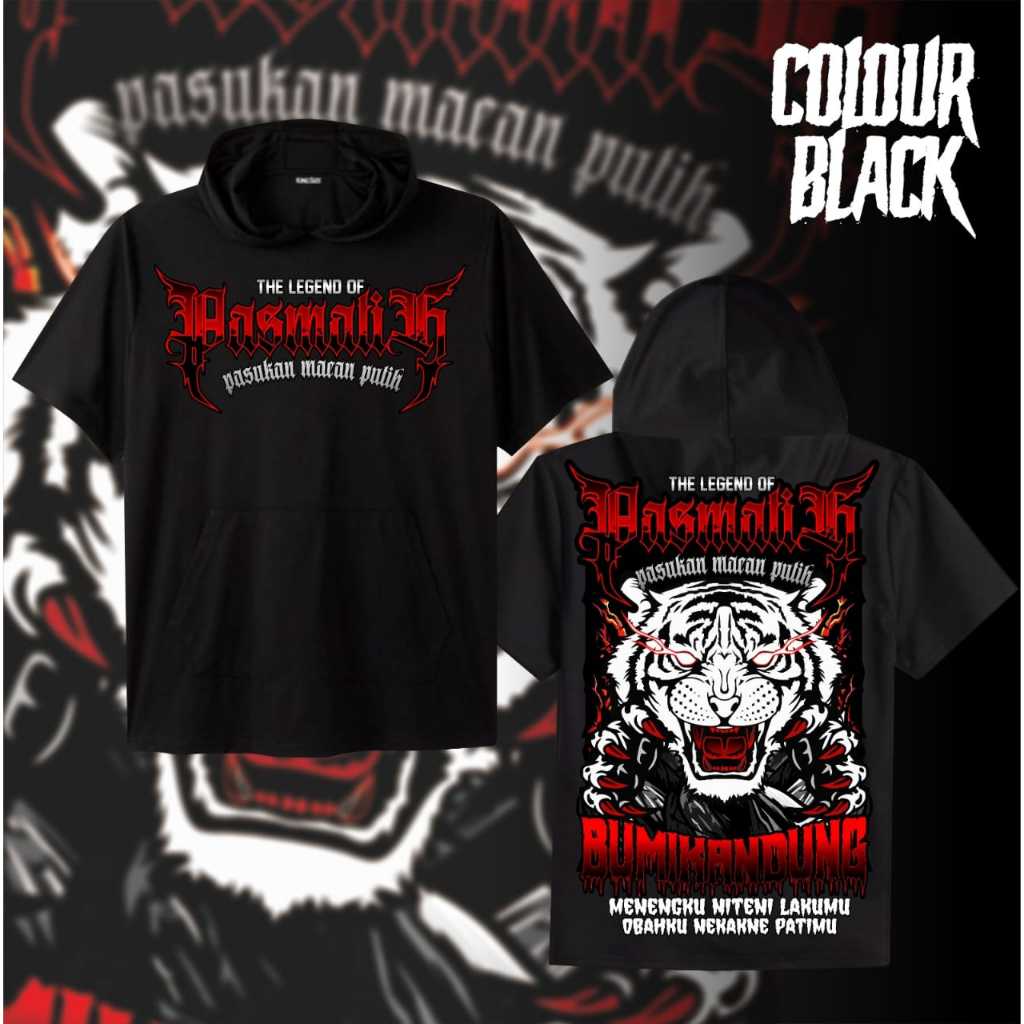 Ts Hoodie PSCP The Legend Of Pasmatih Pasukan Macan Putih Sablon DTF Print Premium By Bajumurah48_