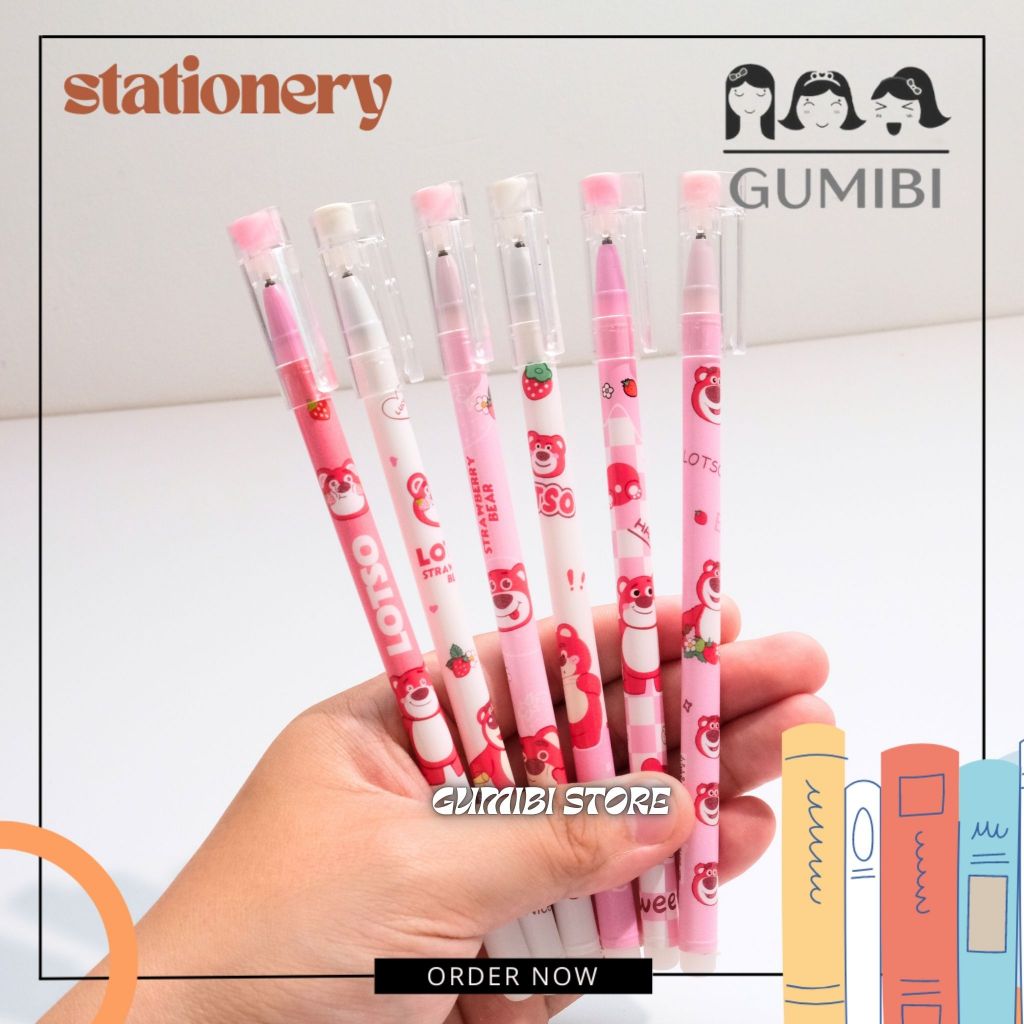 

PULPEN HAPUS LOTSO erasable pen PULPEN BISA DIHAPUS LOTSO BEAR PINK PEN HAPUS BOLPEN PENA LOTSO LUCU TERMURAH