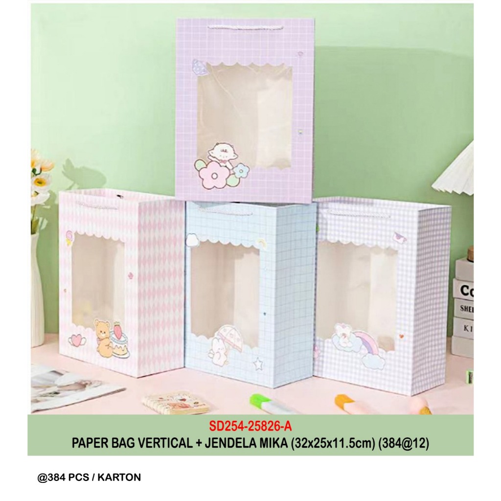 

PAPER BAG VERTIKAL KARAKTER / PAPER BAG LUCU / PAPER BAG KADO SD506-56827