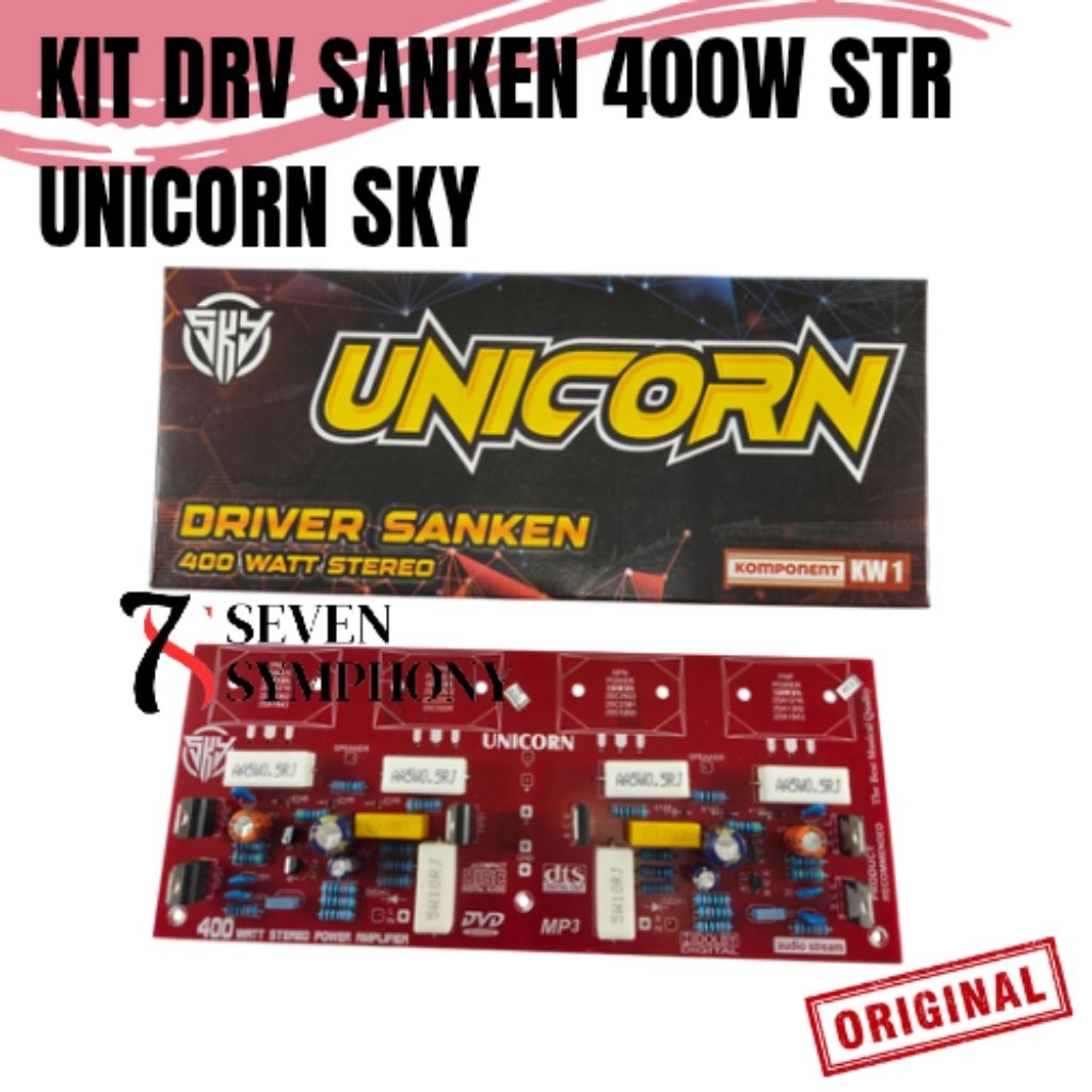 KIT DRIVER SANKEN 400WATT STEREO UNICORN SKY