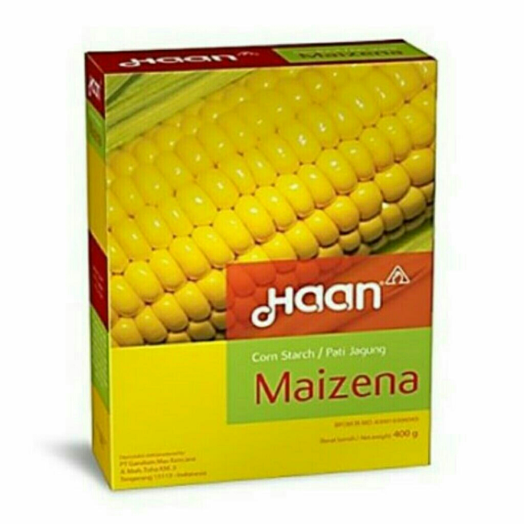 

HAAN TEPUNG MAIZENA 400GR / Tepung pati jagung / Corn starch