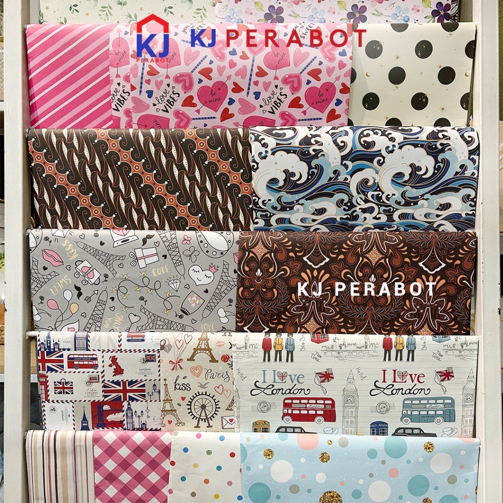 

KJ Perabot - Kertas Kado Besar & Kecil