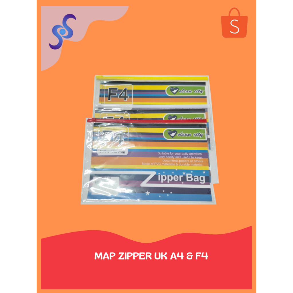

MAP ZIPPER (UKURAN A4&F4)