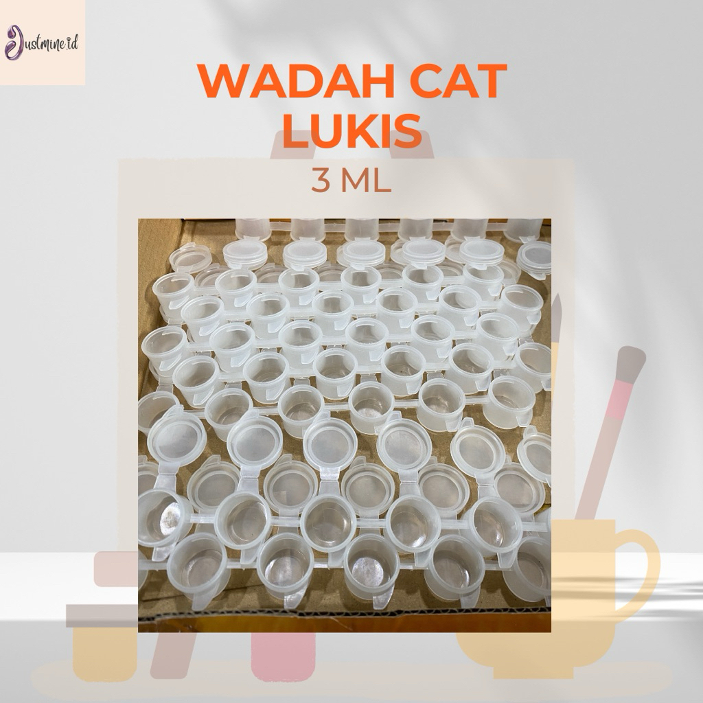 

Wadah Tempat Cat | 3 ML