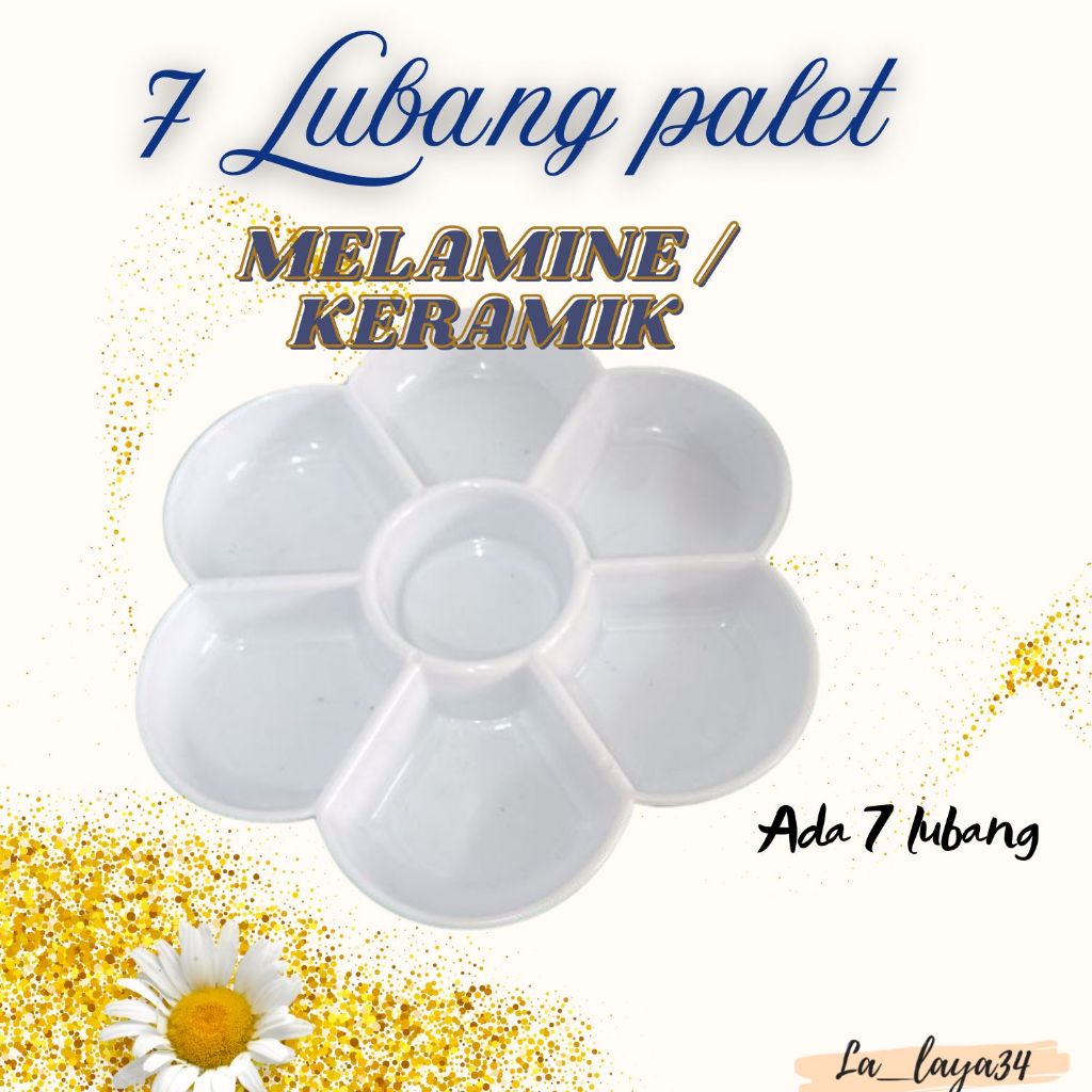 

Palet keramik / melamin lubang 7