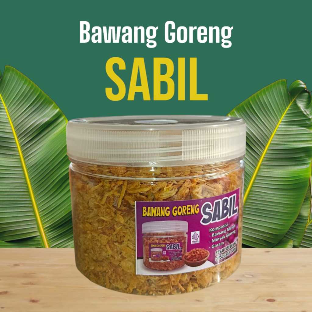 

Bawang Goreng Premium 1 Kg / Bawang Goreng Asli Tanpa Campuran Berat Bersih 130gram