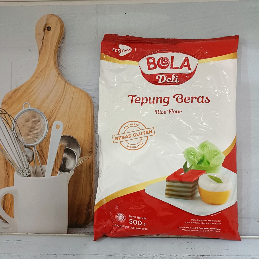 

BOLA DELI TEPUNG BERAS PUTIH ( 500GR )