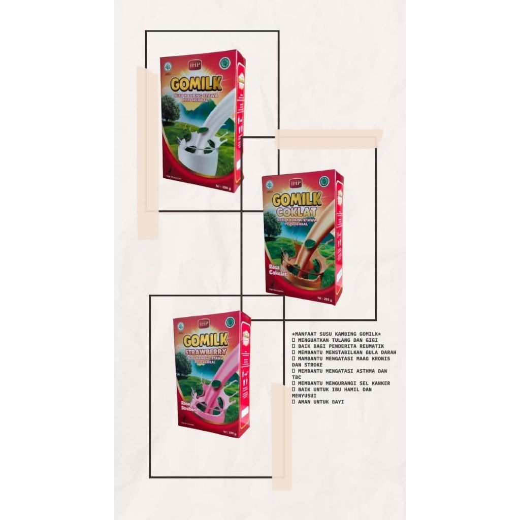 

SUSU KAMBING ETAWA GOMILK