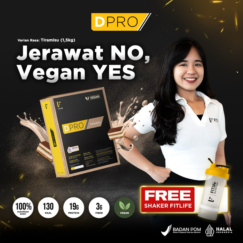 Fitlife DPRO Diet Pro Vegan Protein Meal Replacement