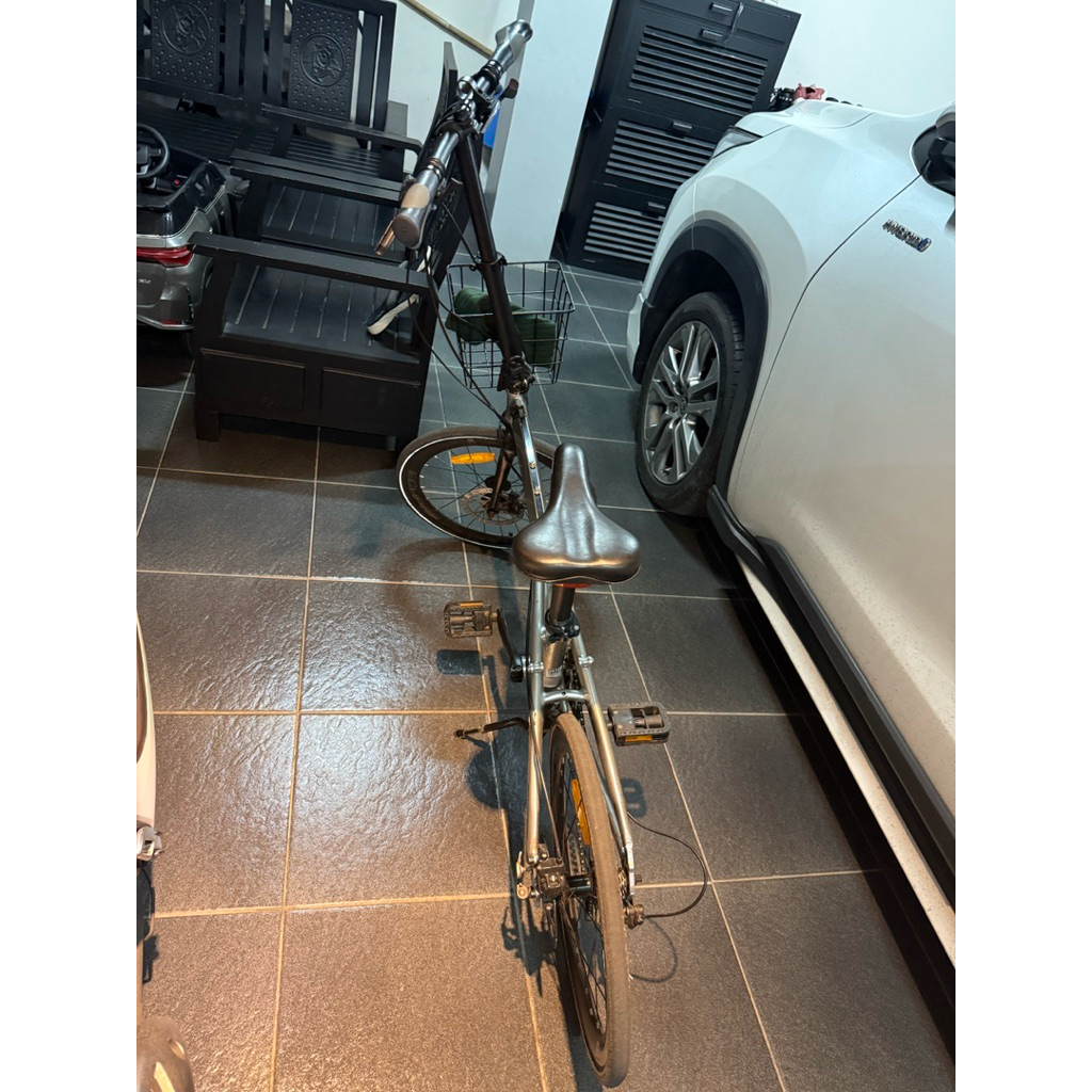 Sepeda Lipat 20 ELEMENT ECOSMO Z9 SILVER