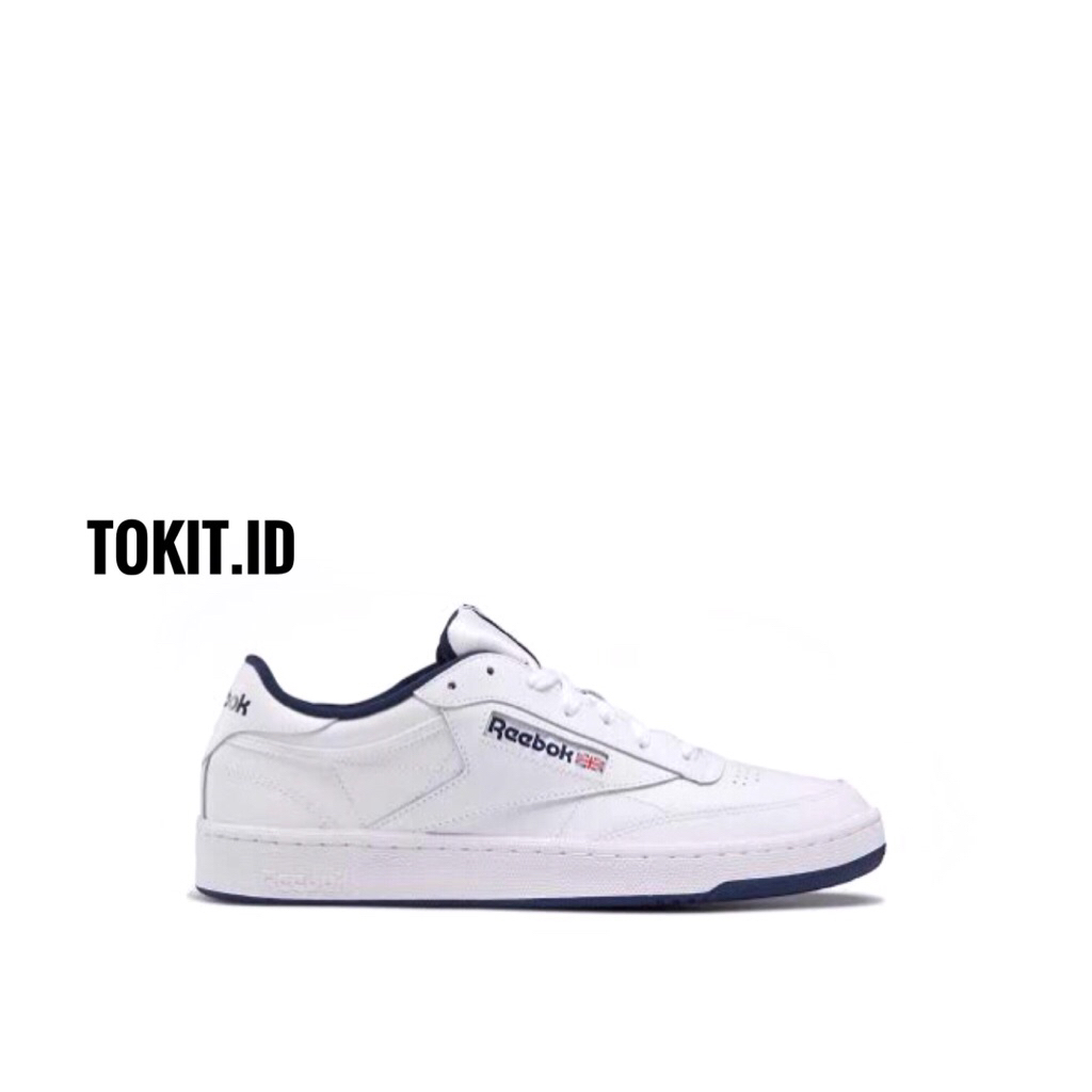 ( TOKIT.ID ) Reebok Club85 White Nvay