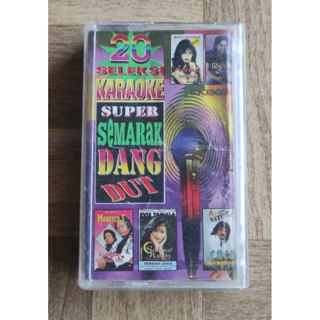 kaset pita 20 seleksi karoeke super semarak dangdut