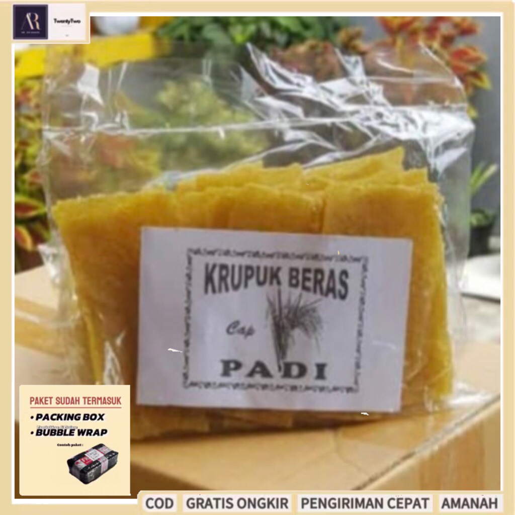 

Kerupuk Puli Beras Mentah Enak Renyah dan Gurih