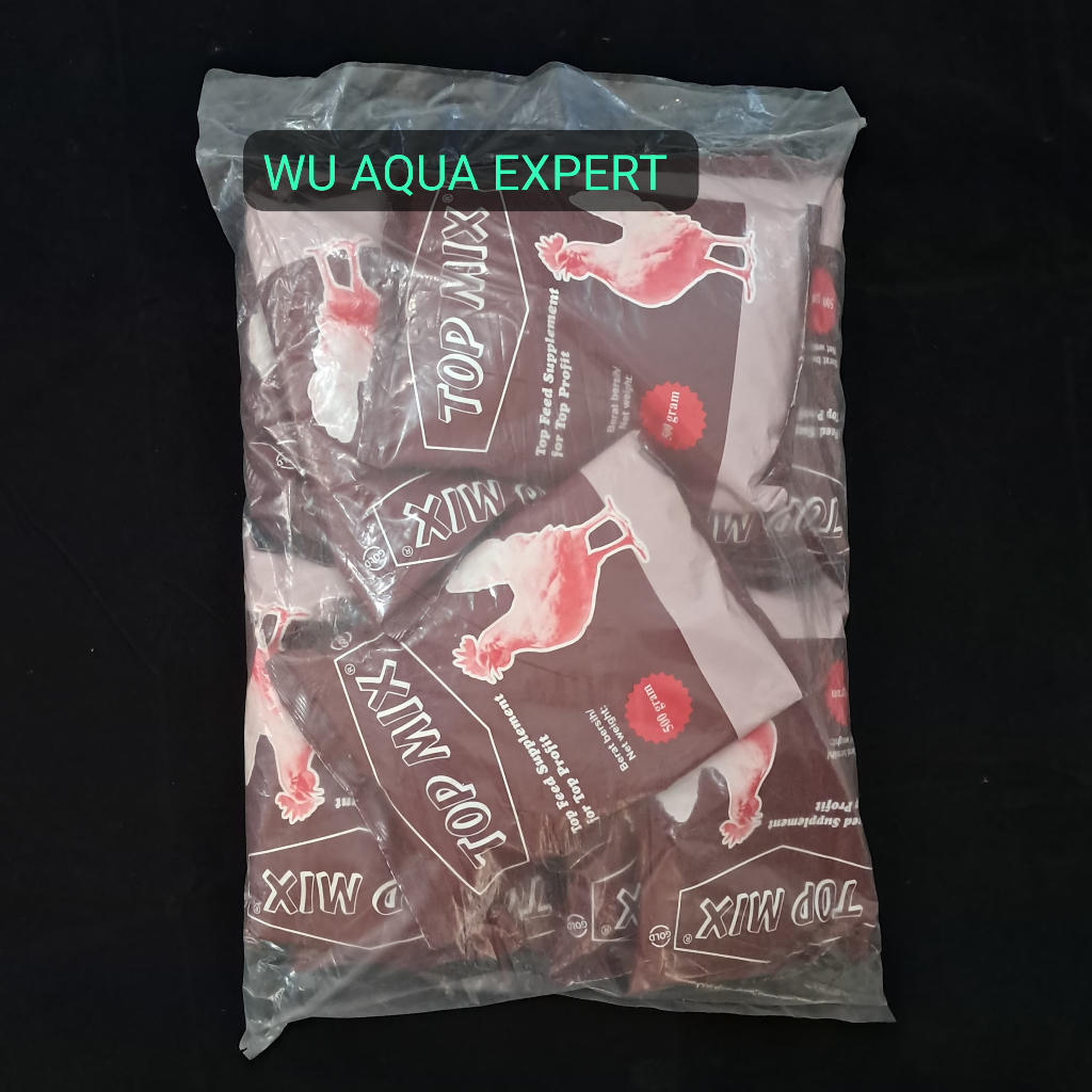 TOP MIX 500 GRAM 1PCS Vitamin Ayam Petelur Suplemen Penggemuk Ayam & Meningkatkan Produksi Telur Top
