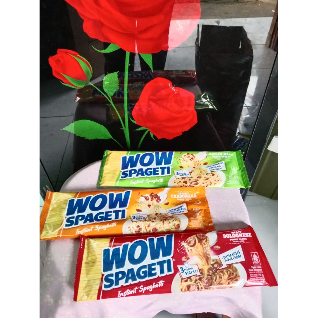 

Wow Spageti 3 varian rasa
