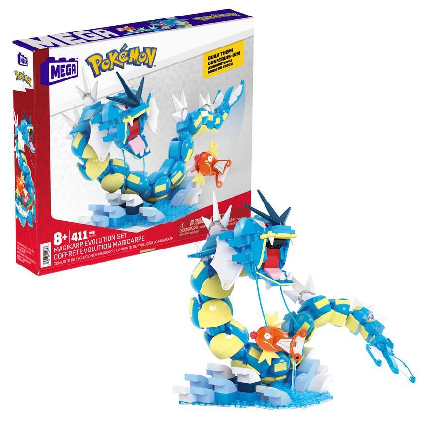 MEGA Construx Pokemon Magikarp Evolution Set mega bloks construx magikarp mainan anak
