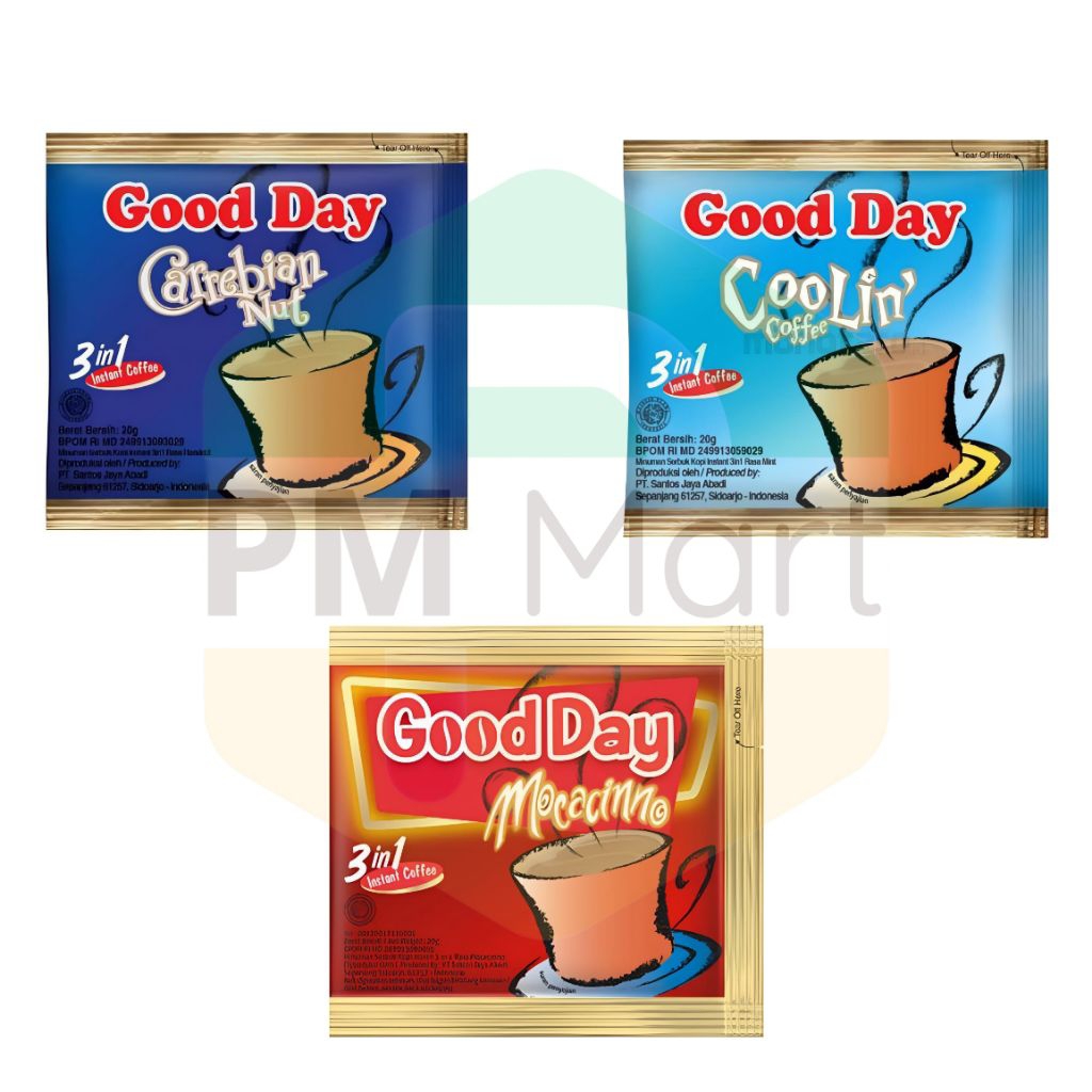

Good Day Sachet Mocacinno Carrebian Nut Coolin