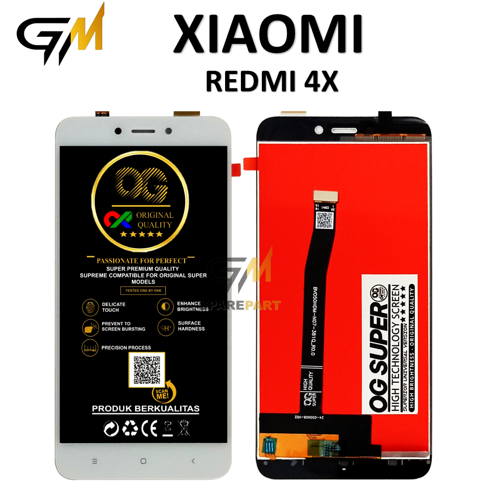 LCD TOUCHSCREEN XIAOMI REDMI 4X ORIGINAL 100% FULLSET