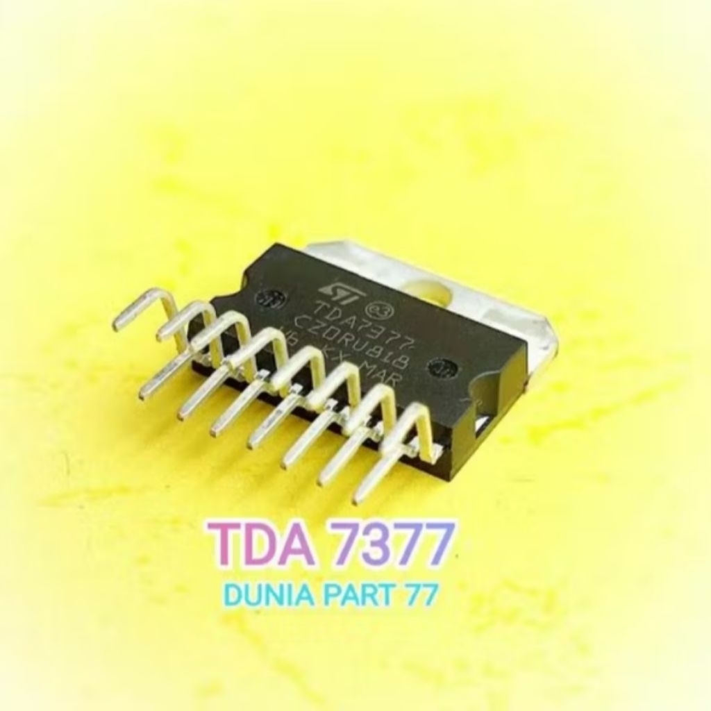 TDA7377 ST 1Pcs TDA 7377 ORIGINAL TDA7377 IC ASLI ORIGINAL