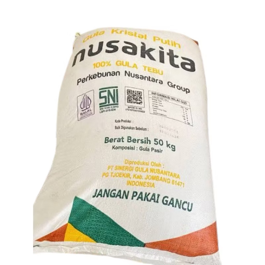 

GULA NUSAKITA 50 kg 1 karung ( baca deskripsi)