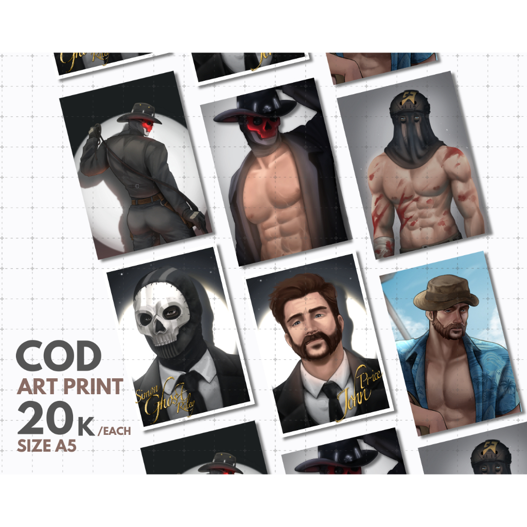 

Call Of Duty Fanart Print by MMIZZAE